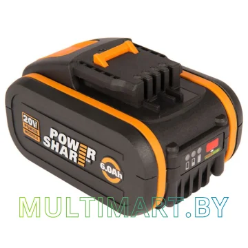 Аккумулятор Worx WA3641 (20В/6 Ah) картинка 2